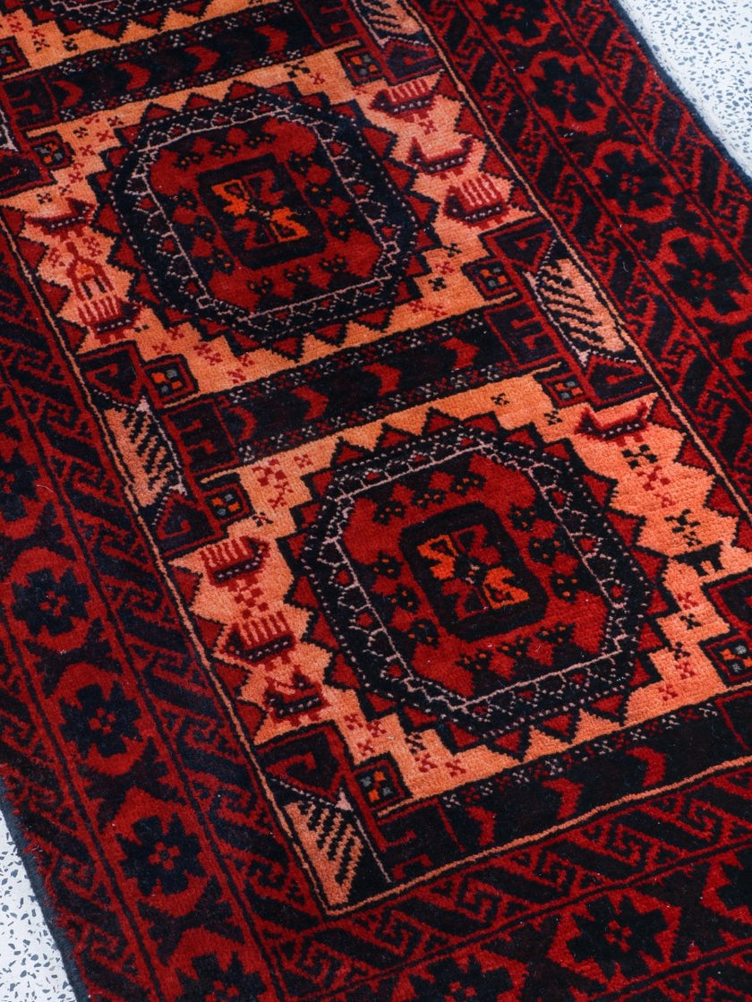 Persian Baluch Runner Rug | 2' 1” x 5' 7