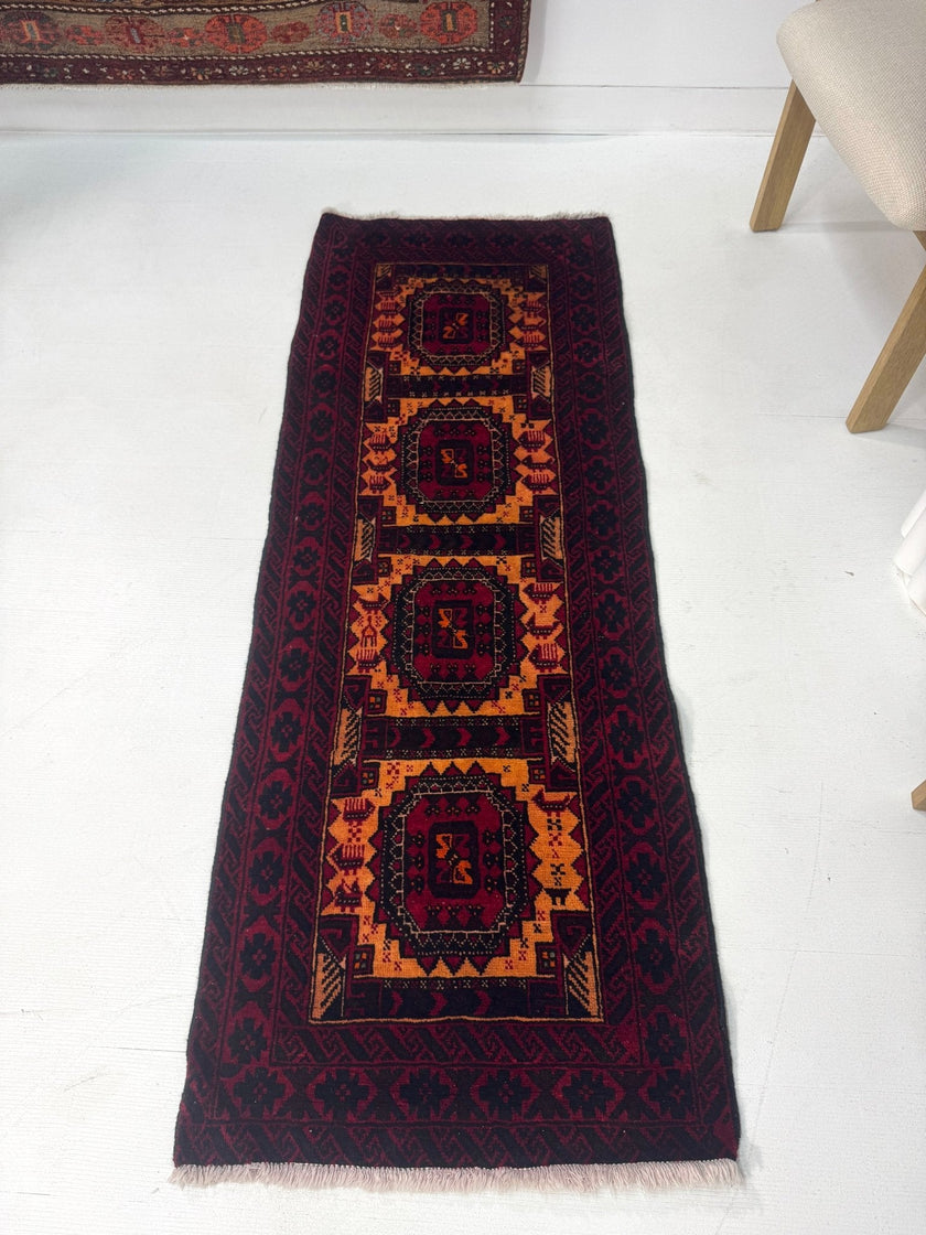 Persian Baluch Runner Rug | 2' 1” x 5' 7