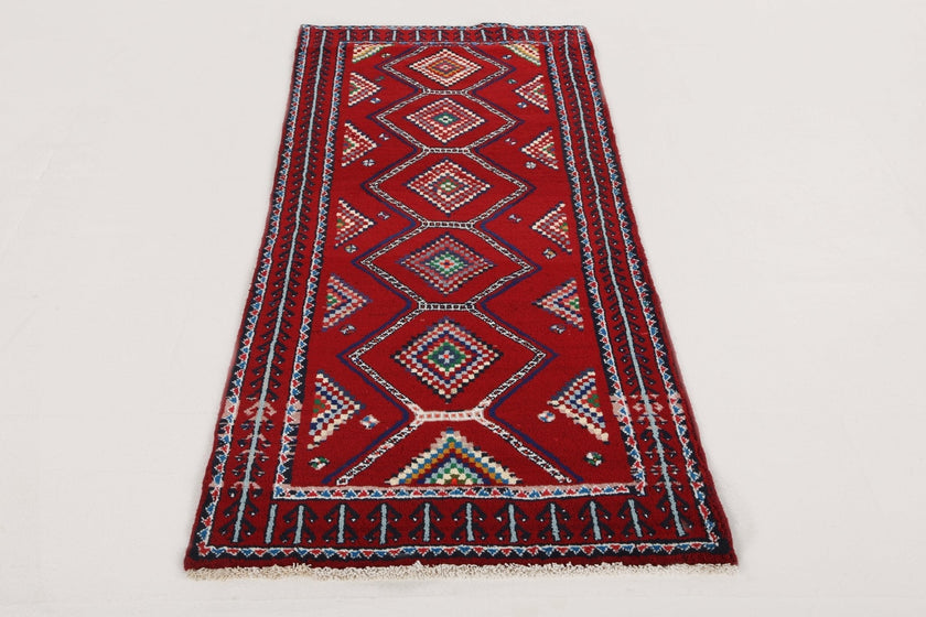 Persian Baluch Runner Rug | 2' 9