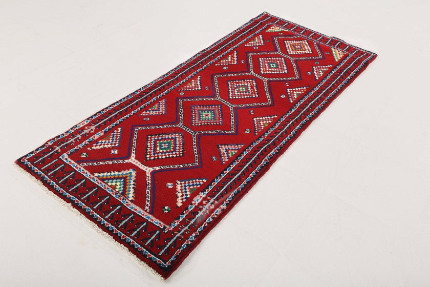 Persian Baluch Runner Rug | 2' 9