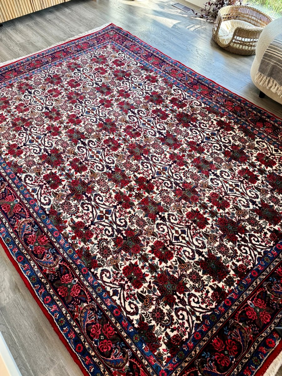 Persian Bidjar Halvai Rug | 7' 3