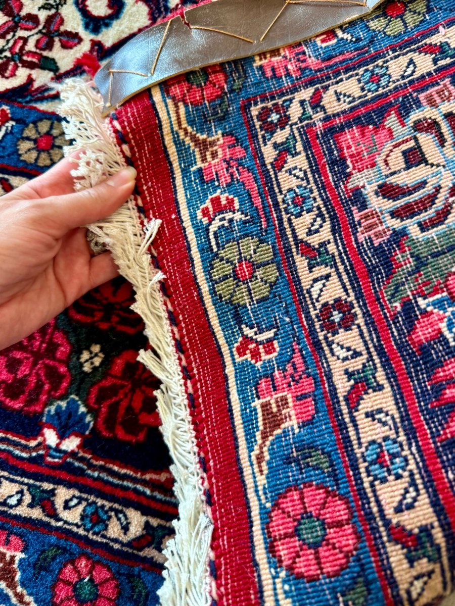 Persian Bidjar Halvai Rug | 7' 3