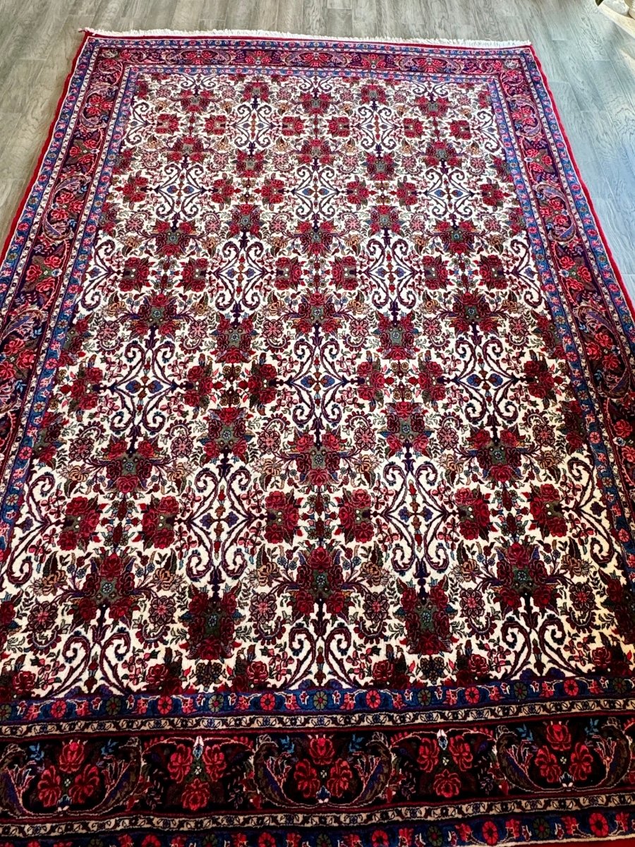 Persian Bidjar Halvai Rug | 7' 3