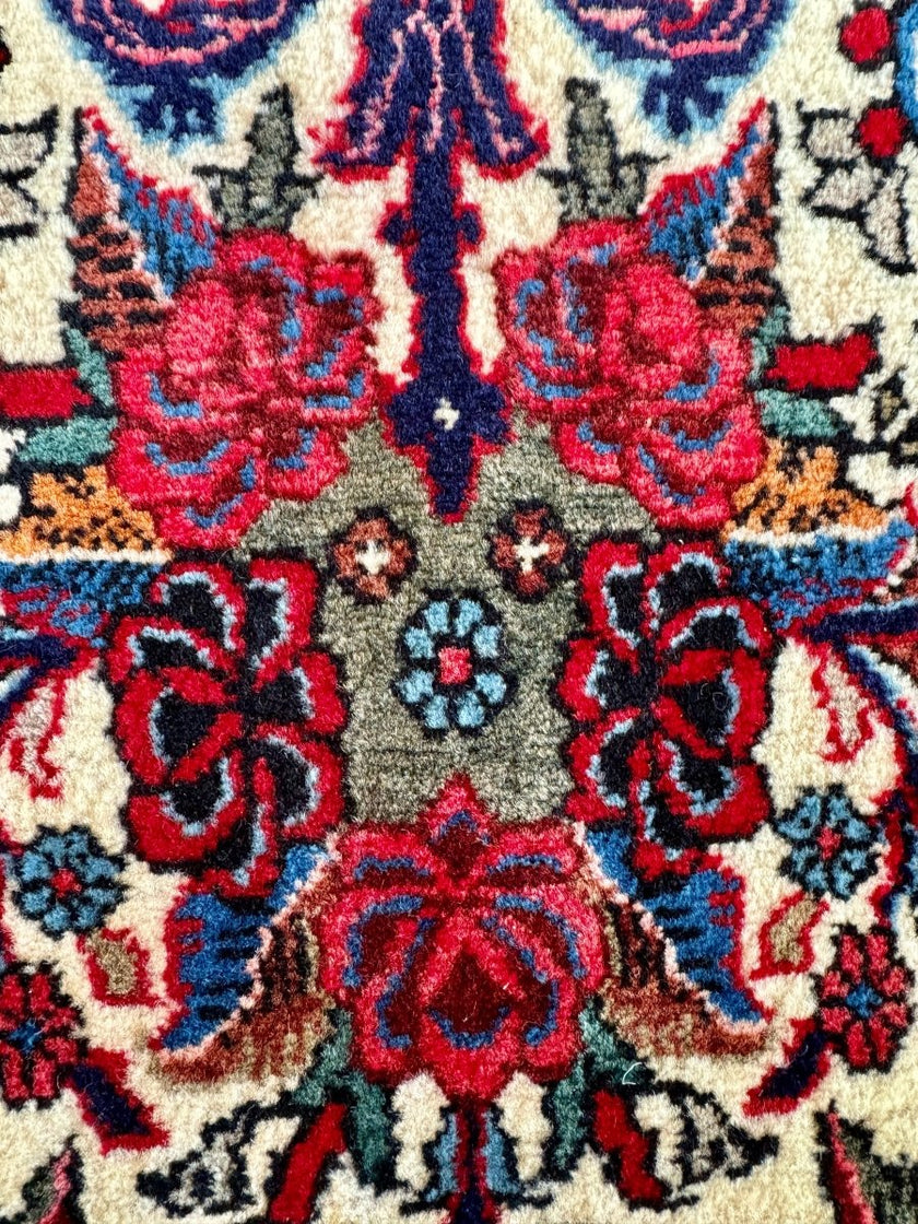Persian Bidjar Halvai Rug | 7' 3