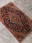 Persian Bidjar Rug | 1' 8” x 2' 9