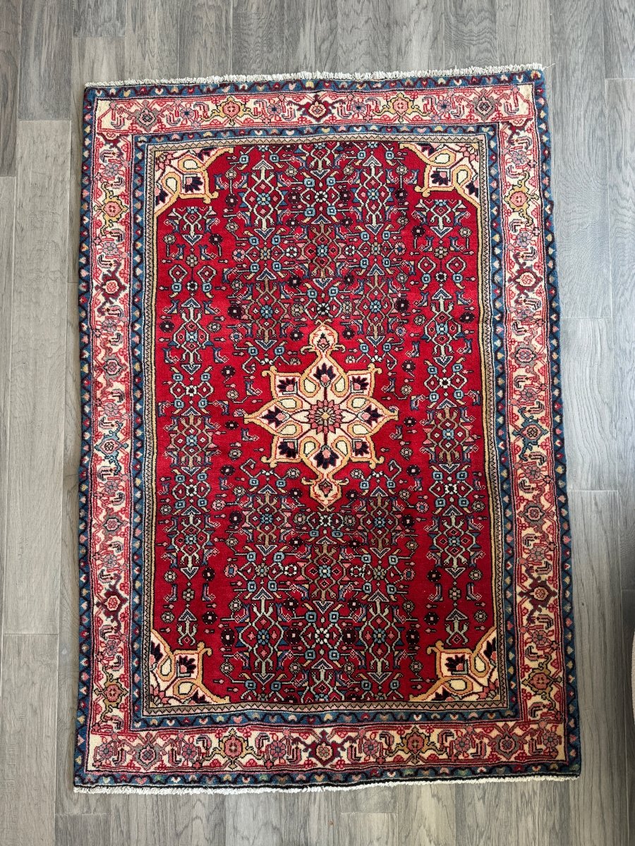 Persian Bidjar Rug | 3' 8