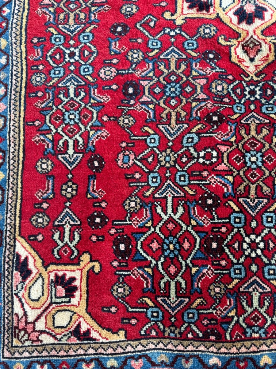 Persian Bidjar Rug | 3' 8