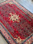 Persian Bidjar Rug | 3' 8