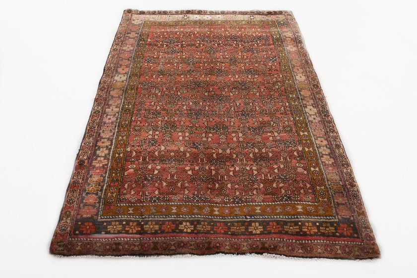 Persian Bidjar Rug | 4' 2