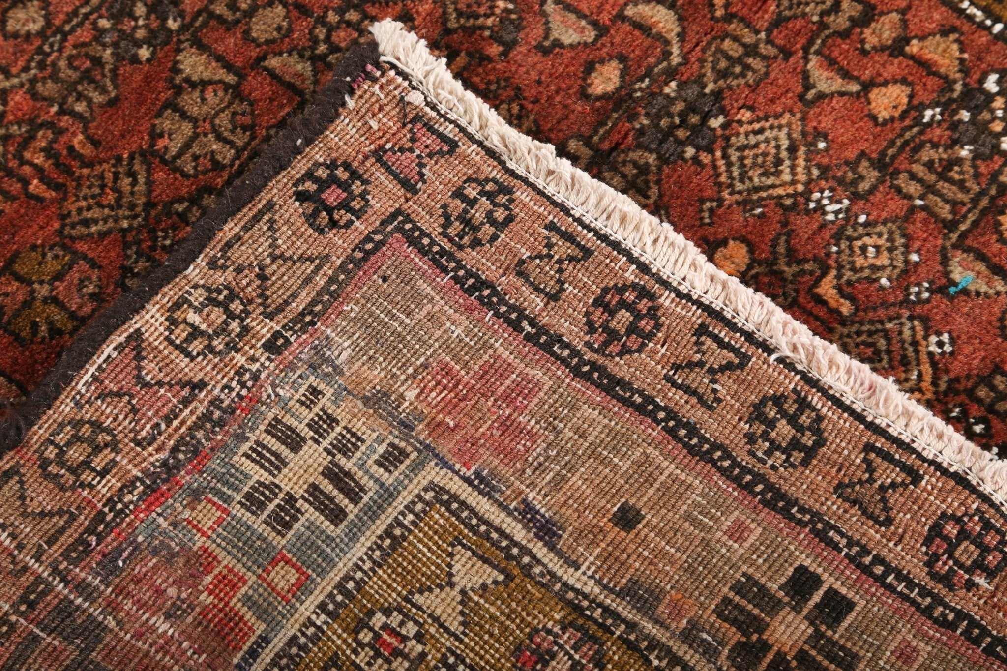 Persian Bidjar Rug | 4' 2