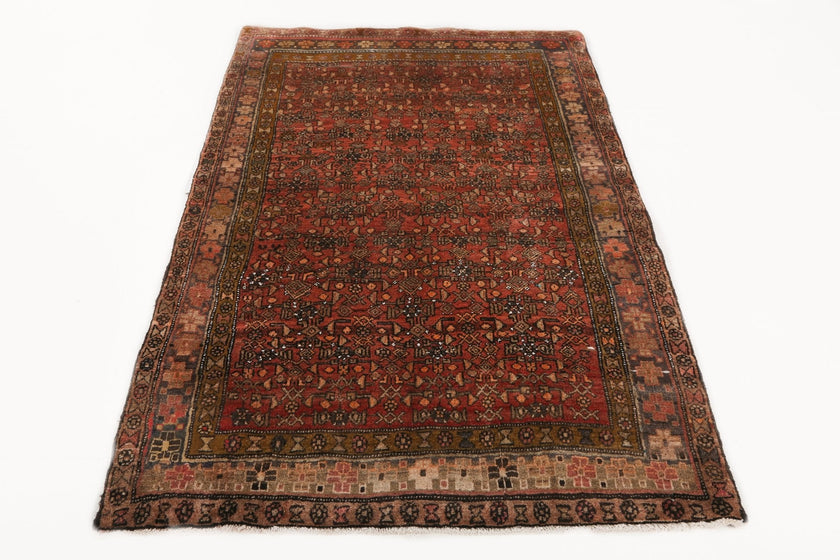Persian Bidjar Rug | 4' 2