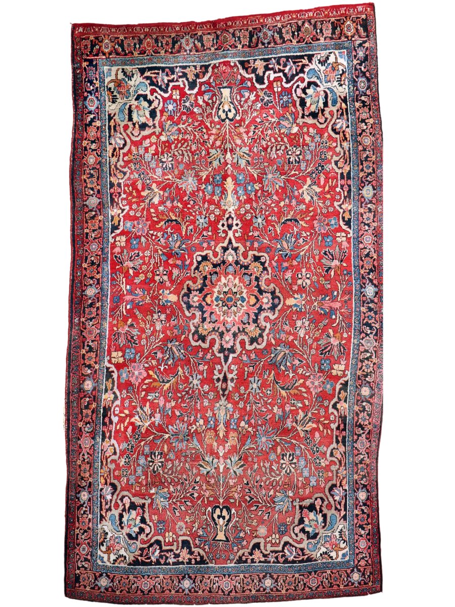 Persian Bidjar Rug | 5' 1