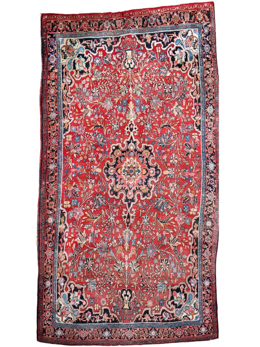 Persian Bidjar Rug | 5' 1