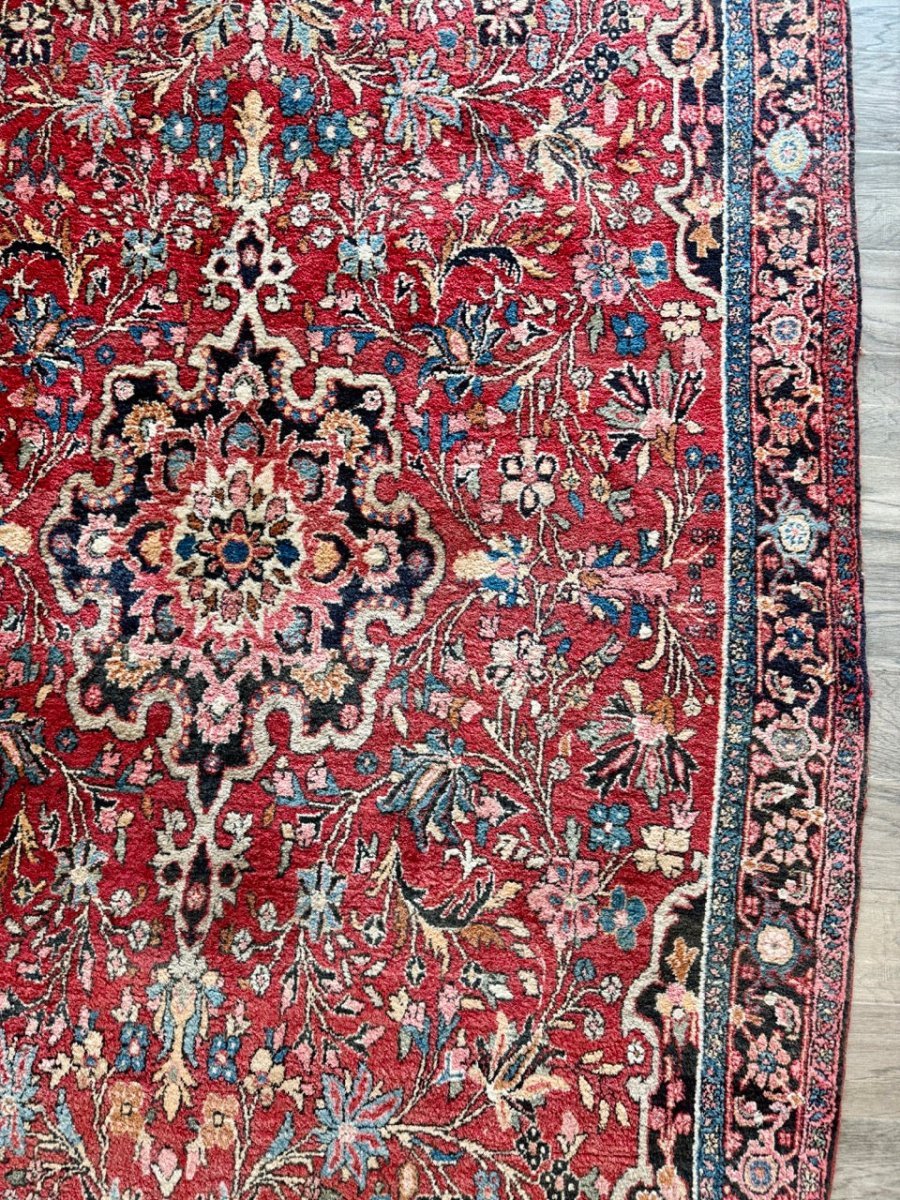 Persian Bidjar Rug | 5' 1