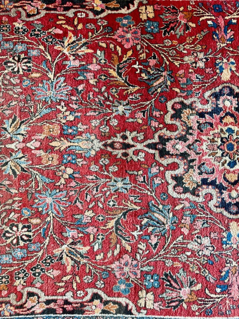 Persian Bidjar Rug | 5' 1