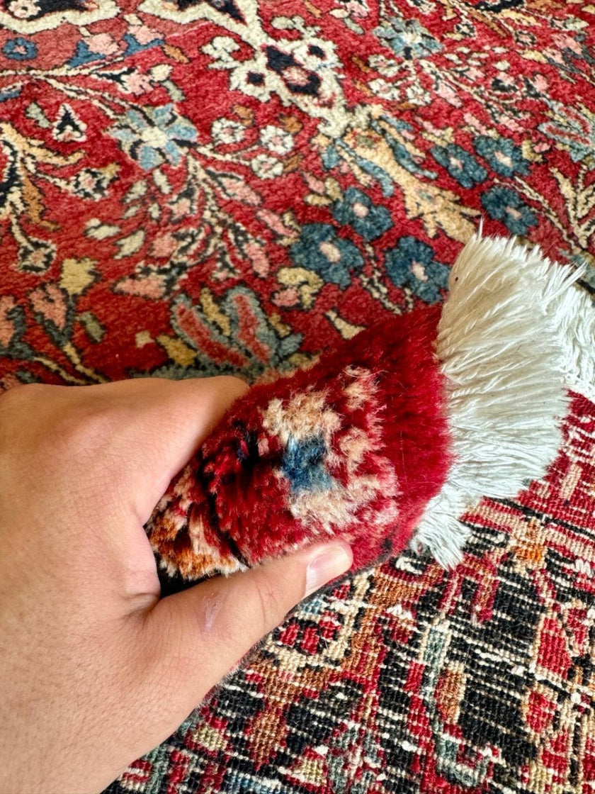 Persian Bidjar Rug | 5' 1