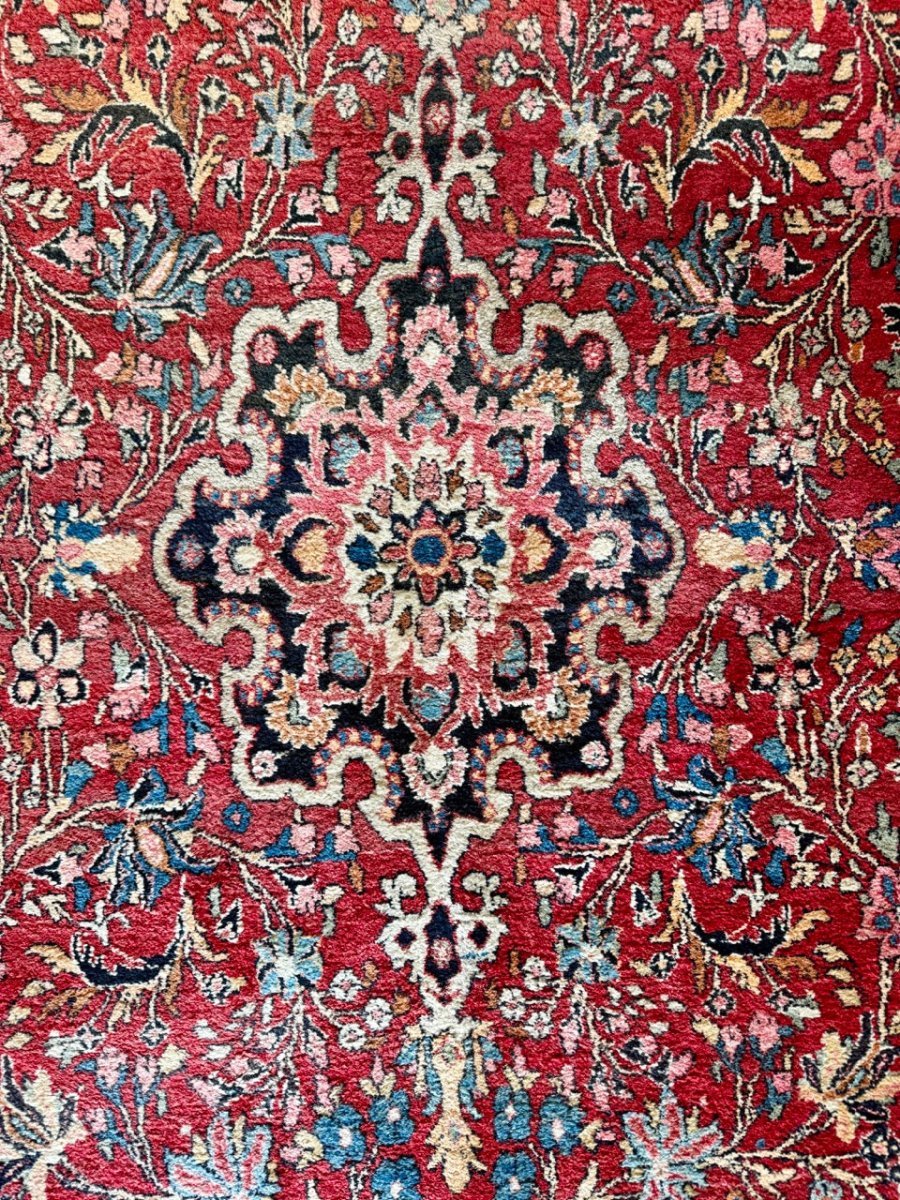 Persian Bidjar Rug | 5' 1