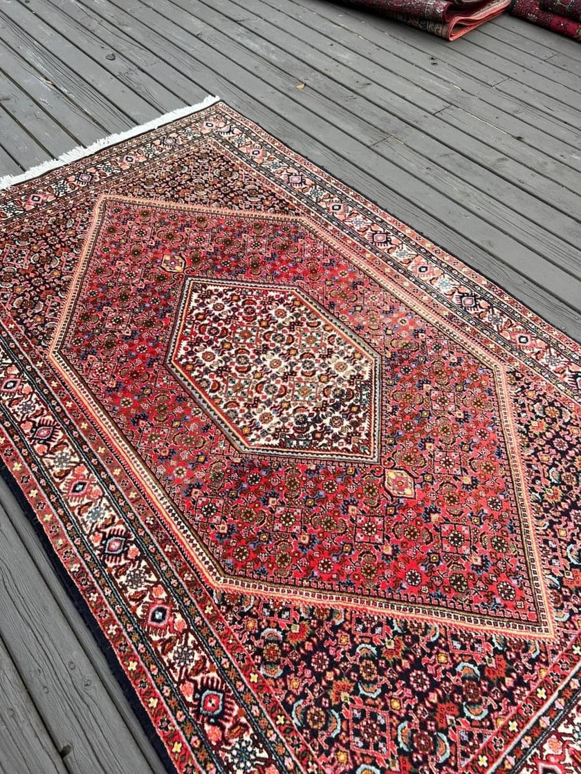Persian Bidjar Rug | 6' 1