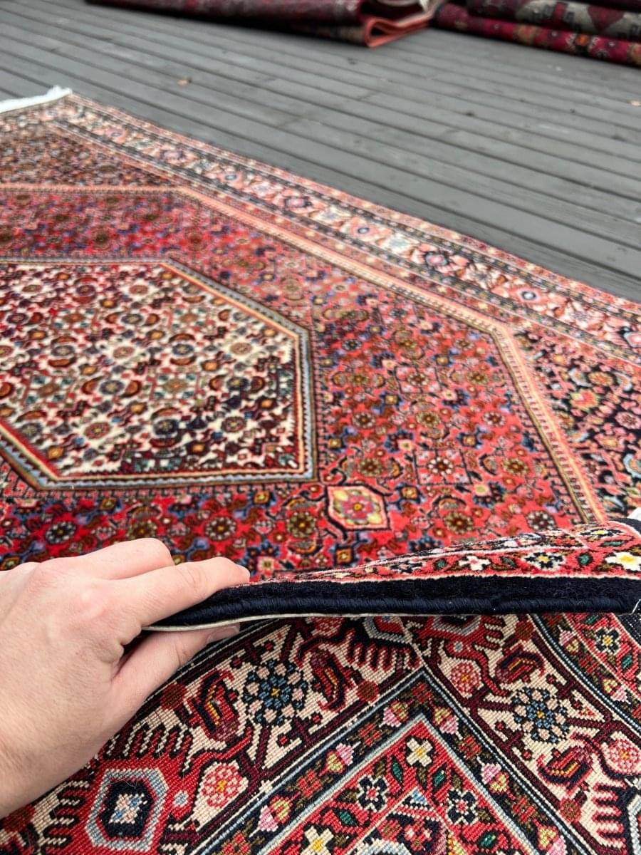 Persian Bidjar Rug | 6' 1