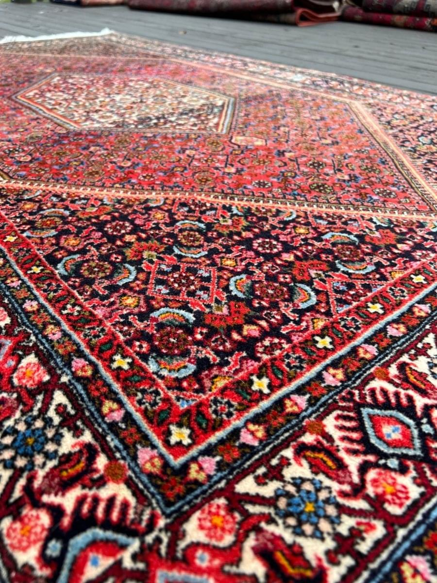 Persian Bidjar Rug | 6' 1