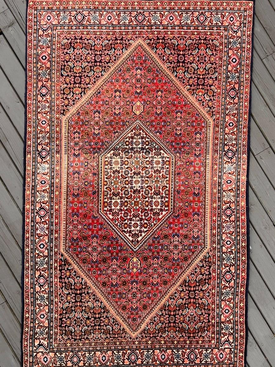 Persian Bidjar Rug | 6' 1