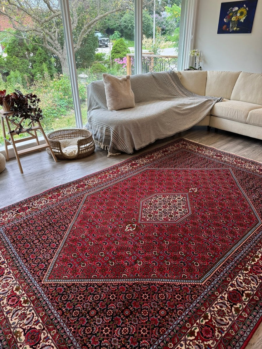 Persian Bidjar Rug | 6' 5