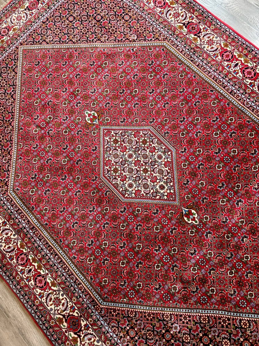 Persian Bidjar Rug | 6' 5