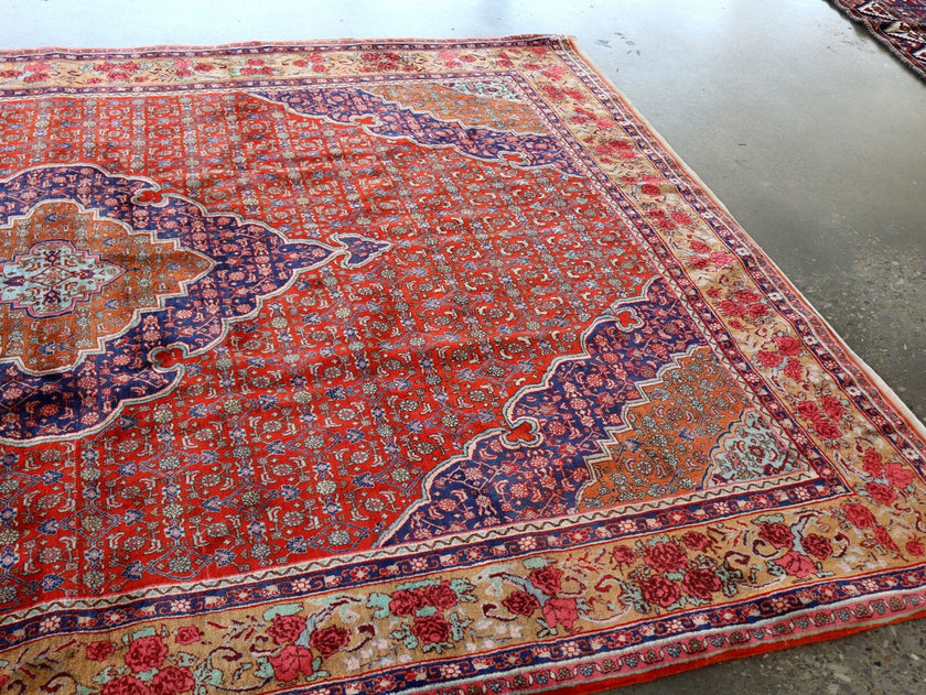 Persian Bidjar Rug | 8' 7