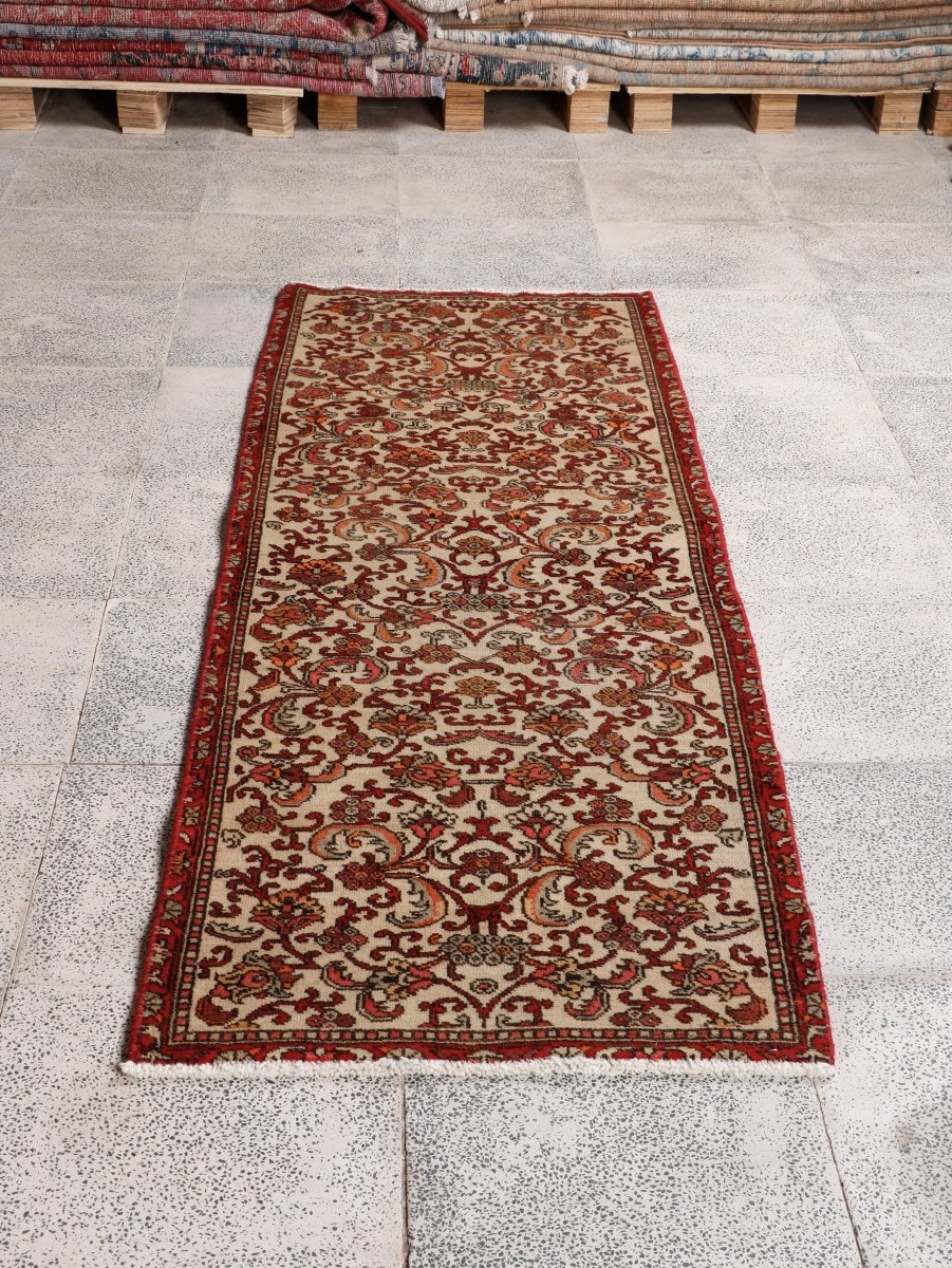 Persian Bidjar Runner Rug | 2' 4” x 6' 10