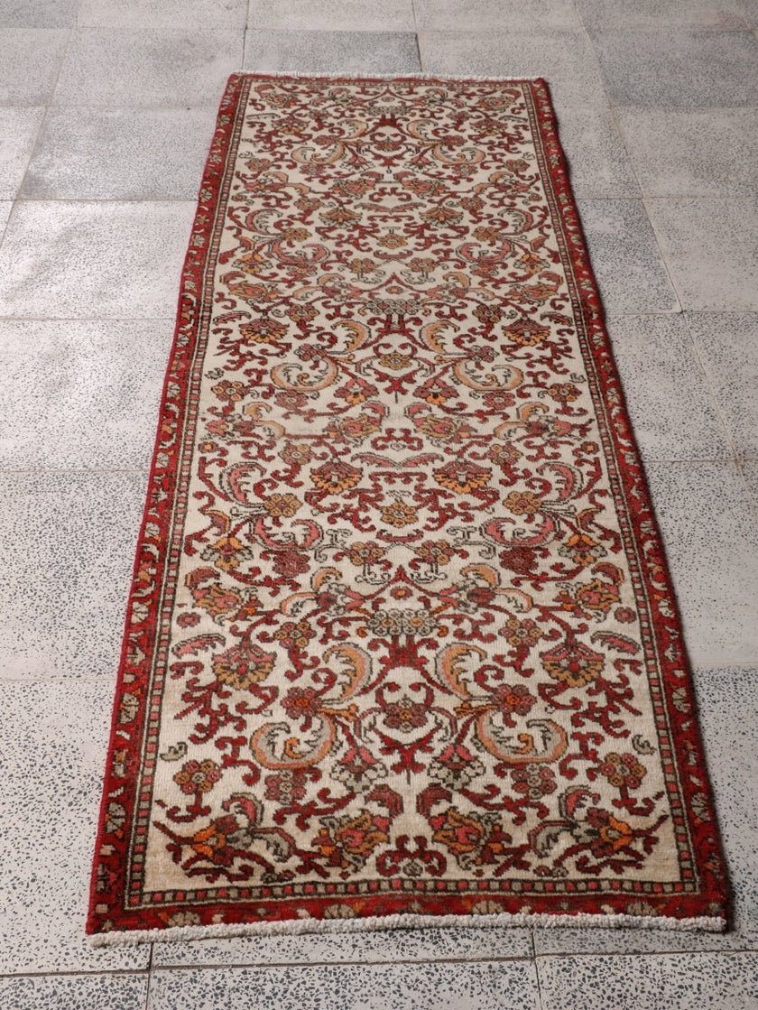 Persian Bidjar Runner Rug | 2' 4” x 6' 10