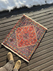 Persian Bijar Mini Rug | 2' 11