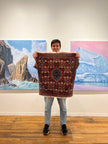 Persian Bijar Rug | 2' 4