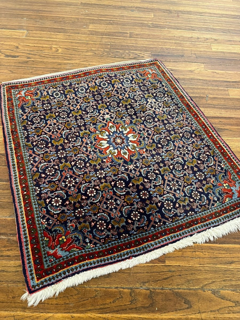 Persian Bijar Rug | 2' 6