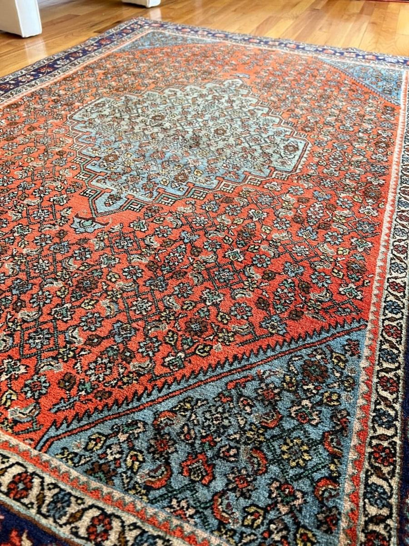 Persian Bijar Rug | 5' 7