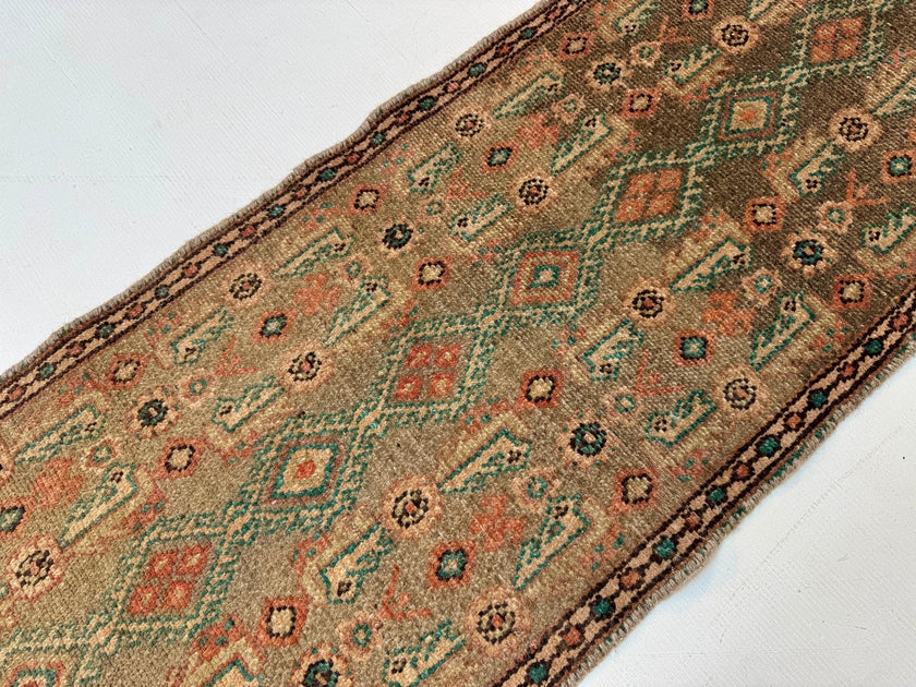 Persian Borujerd Runner Rug | 1' 10” x 6' 5