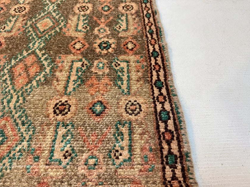 Persian Borujerd Runner Rug | 1' 10” x 6' 5