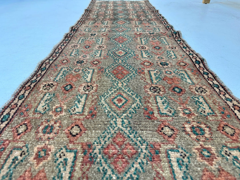 Persian Borujerd Runner Rug | 1' 10” x 6' 5