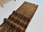 Persian Borujerd Runner Rug | 1' 10” x 6' 5
