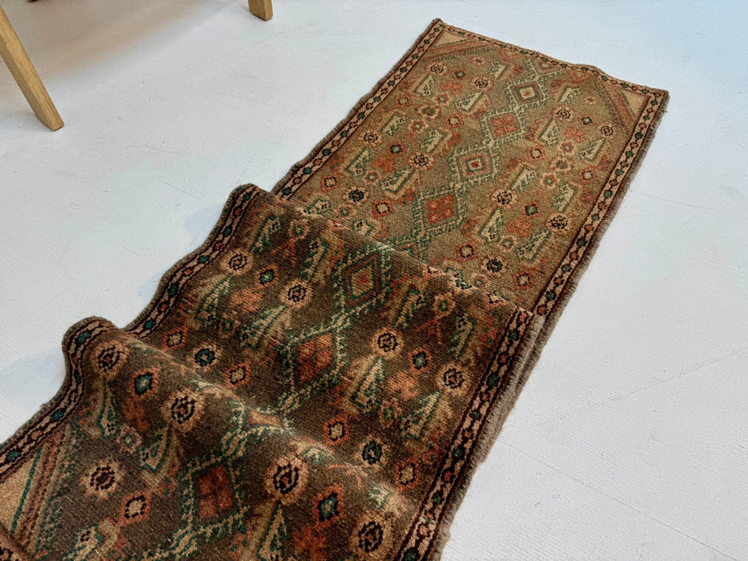 Persian Borujerd Runner Rug | 1' 10” x 6' 5