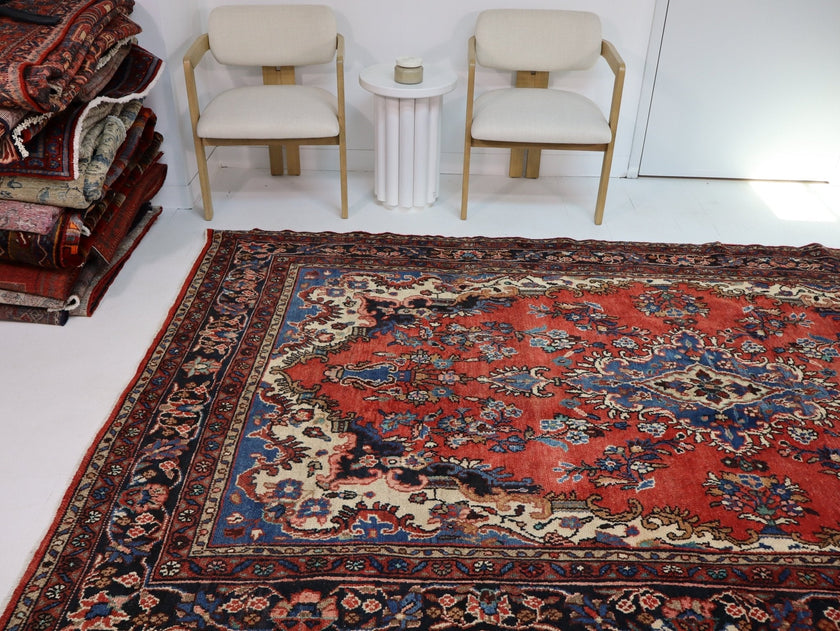 Persian Boyukabad Rug | 6' 4” x 10' 10