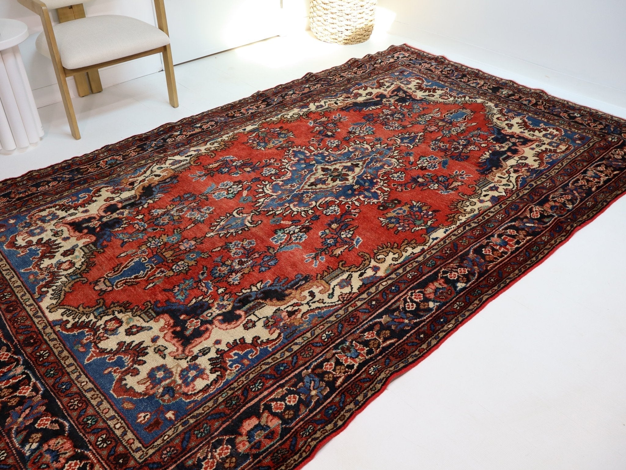 Persian Boyukabad Rug | 6' 4” x 10' 10