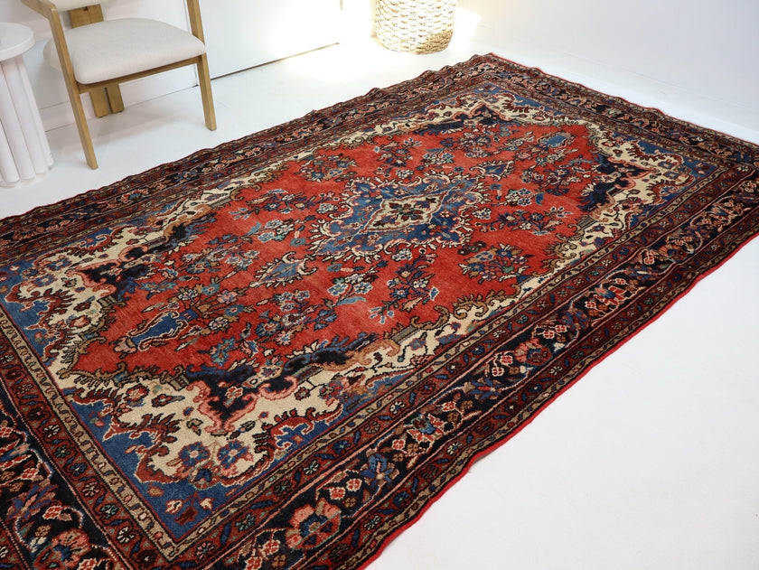 Persian Boyukabad Rug | 6' 4” x 10' 10