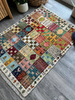 Persian Gabbeh Rug | 2' 10