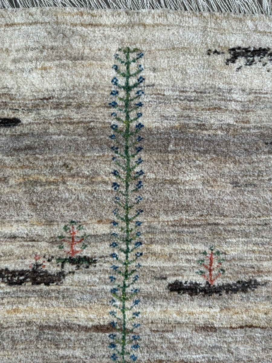 Persian Gabbeh Rug | 2' 9