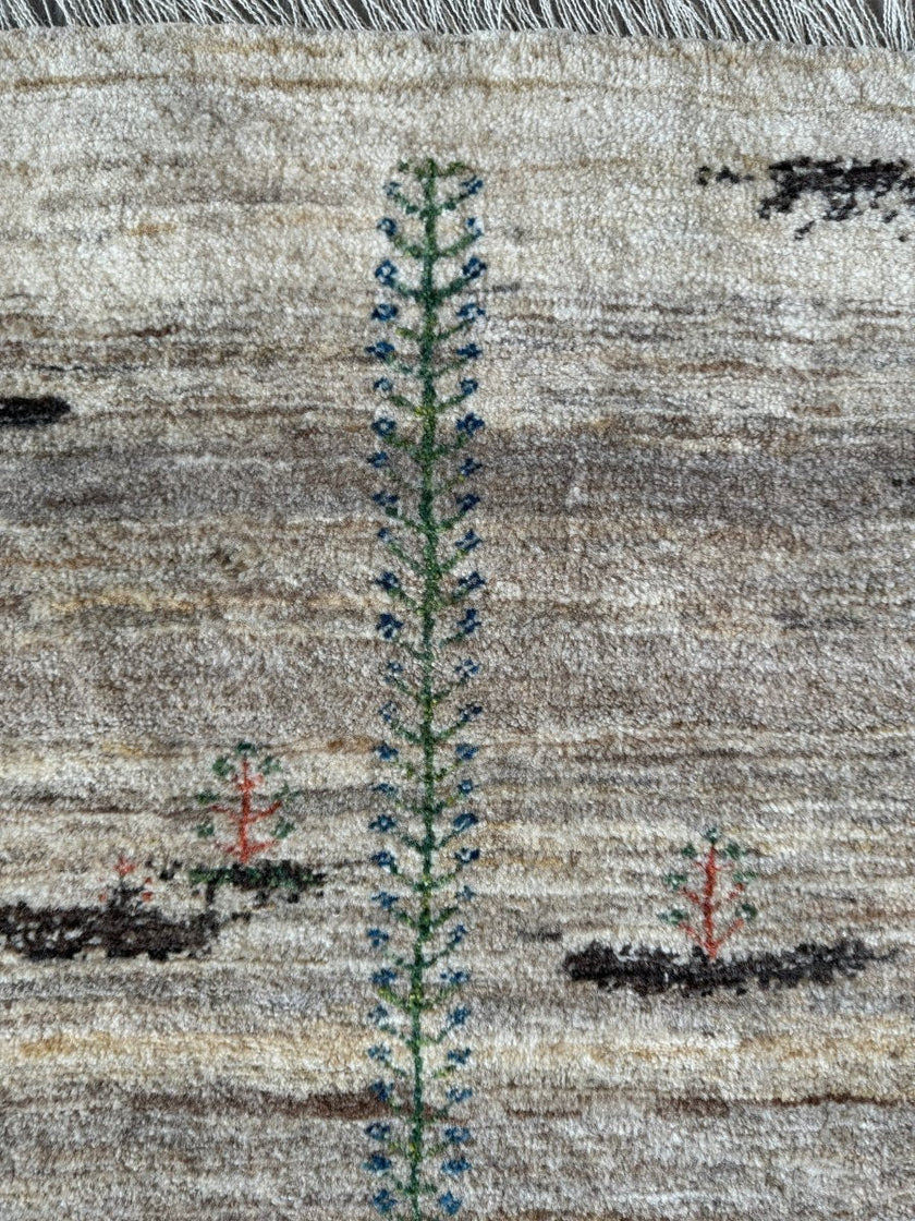 Persian Gabbeh Rug | 2' 9