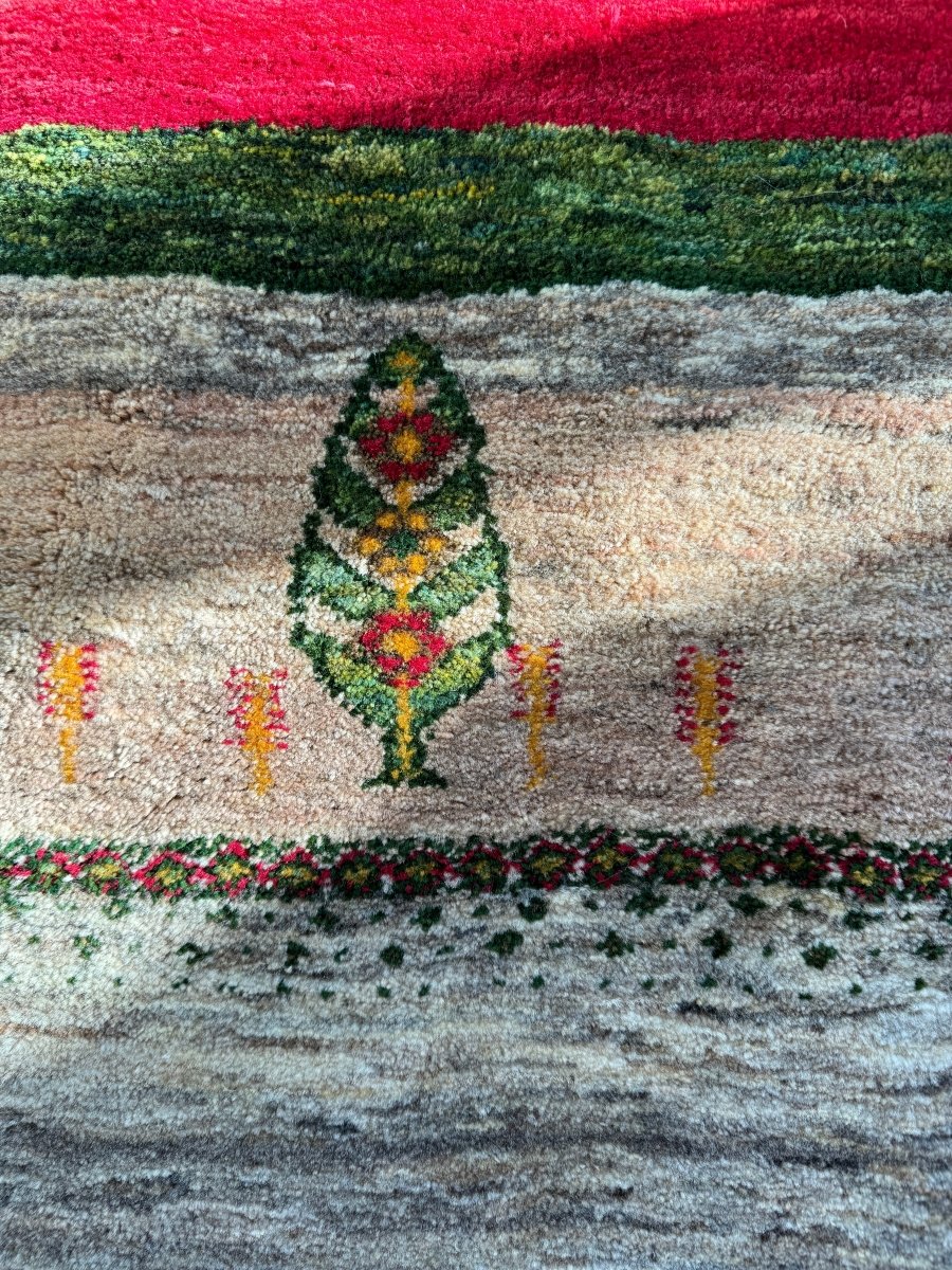 Persian Gabbeh Rug | 2' 9