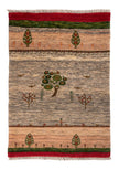Persian Gabbeh Rug | 2' 9