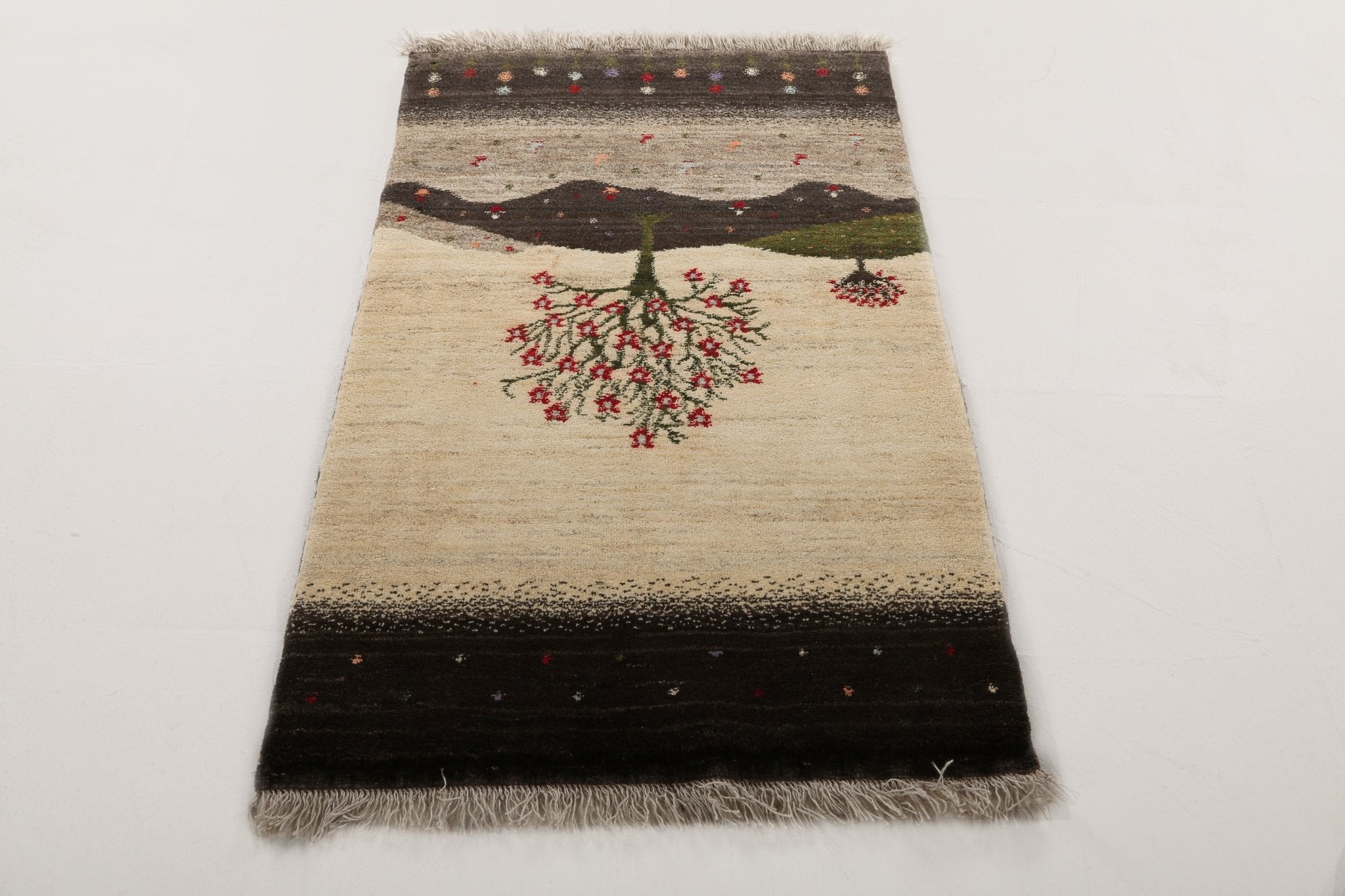 Persian Gabbeh Rug | 2' 9