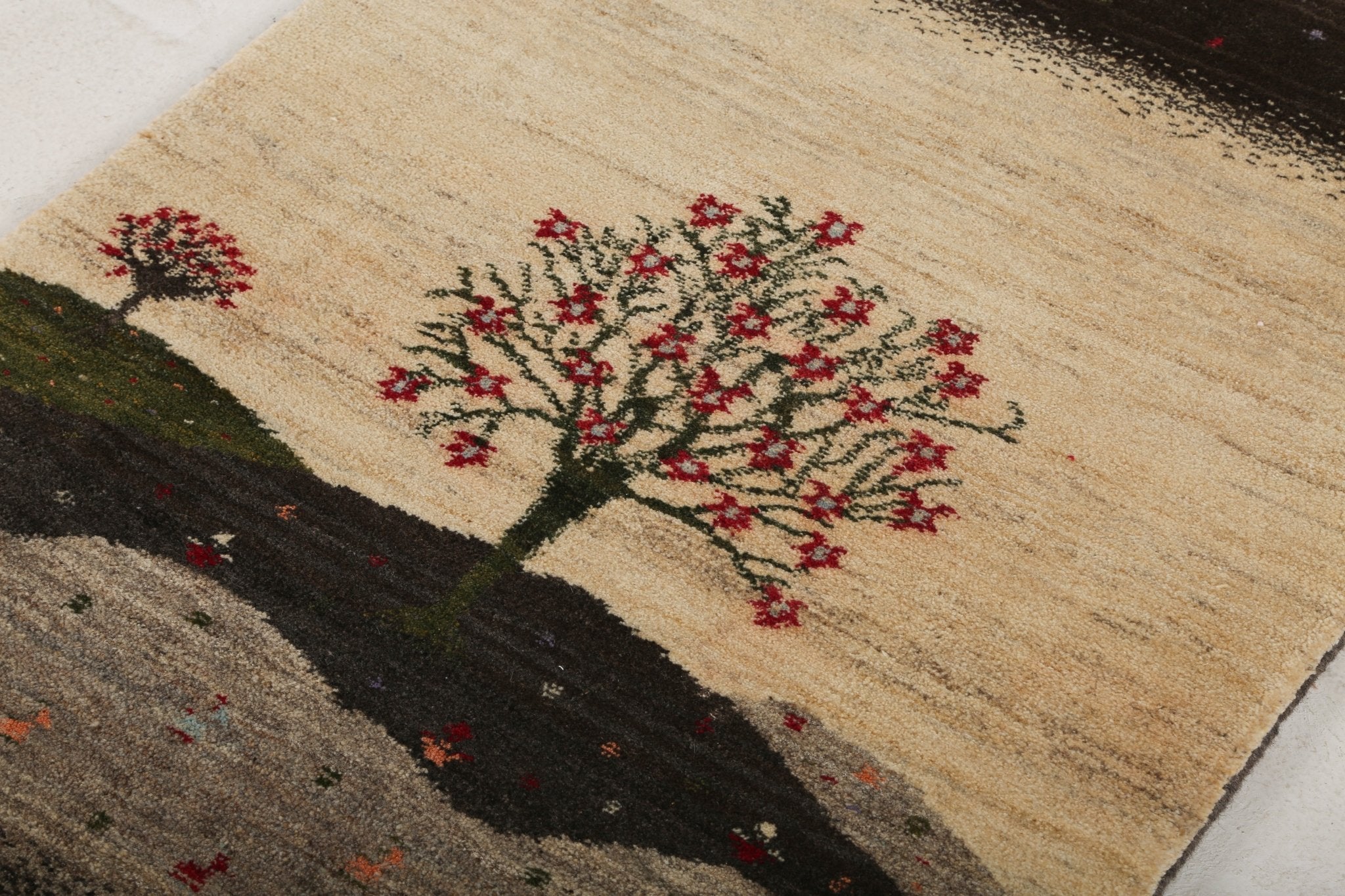 Persian Gabbeh Rug | 2' 9