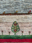 Persian Gabbeh Rug | 2' 9
